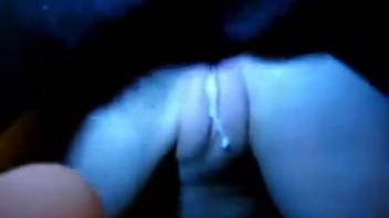 Flawless bestiality cunt being pumped full of hot semen