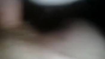 Guy pounding a narrow beast orifice in an intense porn clip