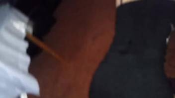 Moist vagina dark-haired lady is fucked by an alluring monster