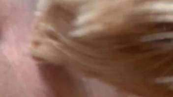 Aroused guy jerks off and broadcasts the animal webcam blowjob excitement live